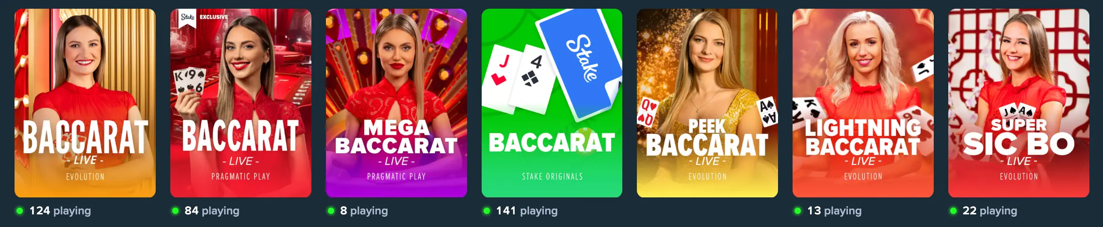 Stake Casino Baccarat